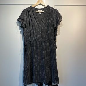 H&M - Size 14 Rayon dress in classic pattern and flattering cut.